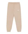 Msgm Kids Logo Joggers In Nude