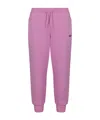 Msgm Drawstring Sweatpants In Pink