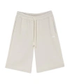 Msgm Drawstring Track Shorts In White
