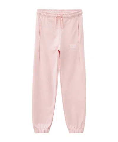 Msgm Kids' Drawstring Trousers In Pink