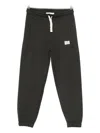 Msgm Drawstring Trousers In Black