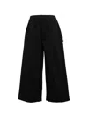 Msgm Drawstring Trousers In Black