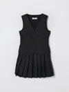 Msgm Dress  Kids Kids Color Black In Black