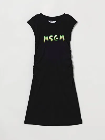 Msgm Dress Kids  Kids In Black