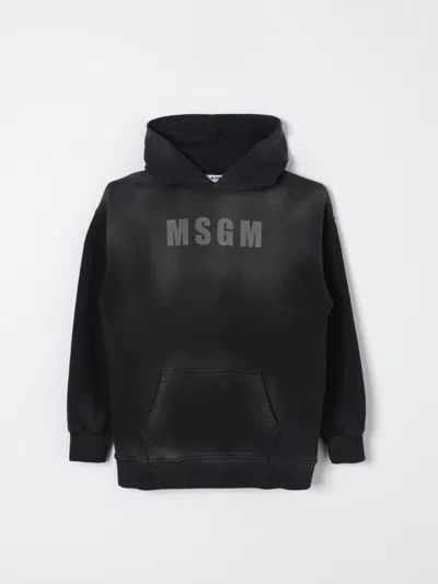 MSGM DRESS MSGM KIDS KIDS COLOR BLACK,416845002