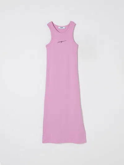 Msgm Dress  Kids Kids Color Pink