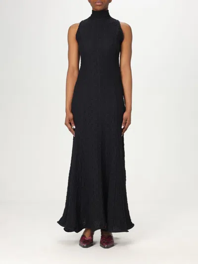 MSGM DRESS MSGM WOMAN COLOR BLACK,G75316002