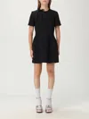 Msgm Dress  Woman Color Black In Black