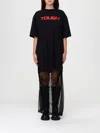Msgm Dress  Woman Color Black In Black