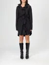 Msgm Dress  Woman Color Black In Multi
