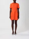 Msgm Dress  Woman Color Orange In Orange
