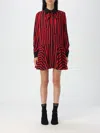 Msgm Kleider  Damen Farbe Rot In Rot