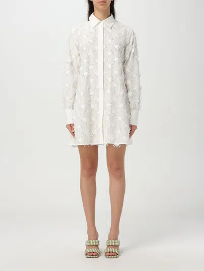 Msgm Dress  Woman Color White
