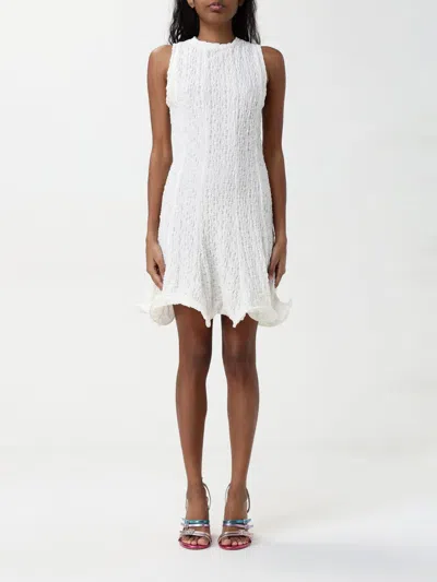 MSGM DRESS MSGM WOMAN COLOR WHITE,429030001
