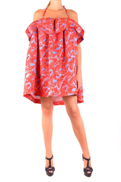 Msgm Dress In Multicolor