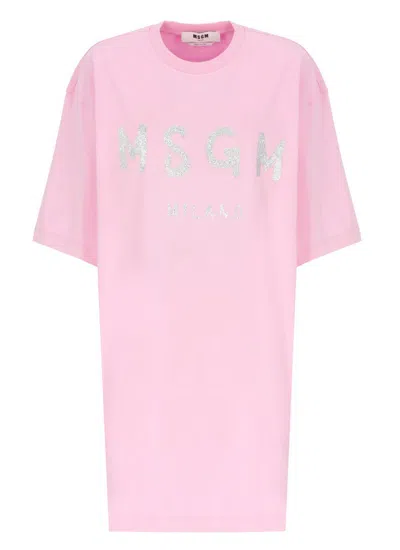 Msgm Dresses In Pink