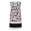 Msgm Eclectic Daisy Dress In Multi
