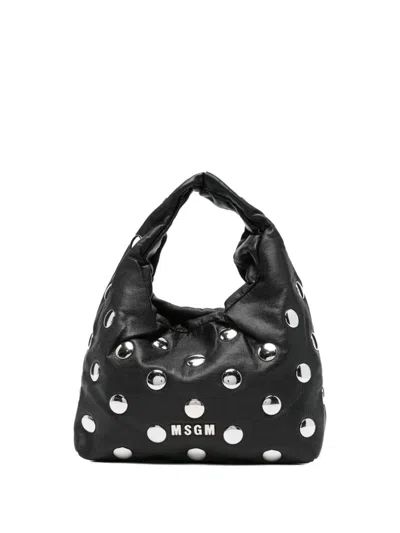 Msgm "eco-leather" Bag In Pattern