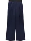 Msgm Trousers Blue In Blue