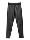 Msgm Elasticated-waistband Trousers In Black