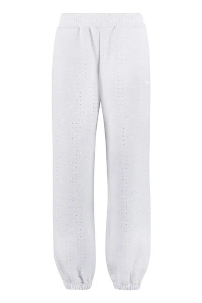 MSGM MSGM EMBELLISHED SWEATPANTS