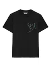 Msgm Embroidered-motif T-shirt