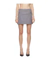 Msgm Eyelet Mini Skirt In Multi