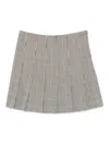 Msgm Skirt In Gray