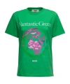 Msgm Fantastic Green Graphic T-shirt