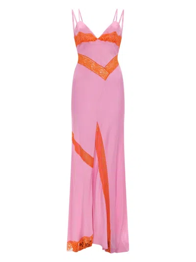 Msgm Feminine Mini Dress For Spring/summer 2026 In Pink