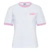 Msgm Fitted Tee In White