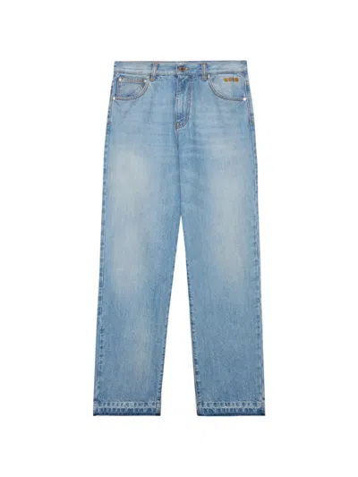 Msgm Five-pockets Jeans In Blue
