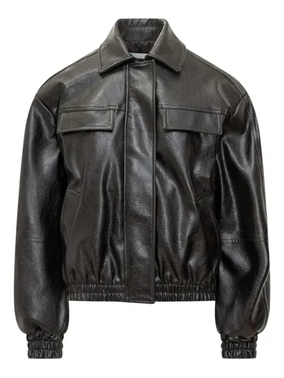 MSGM FLAP-POCKETS BOMBER JACKET