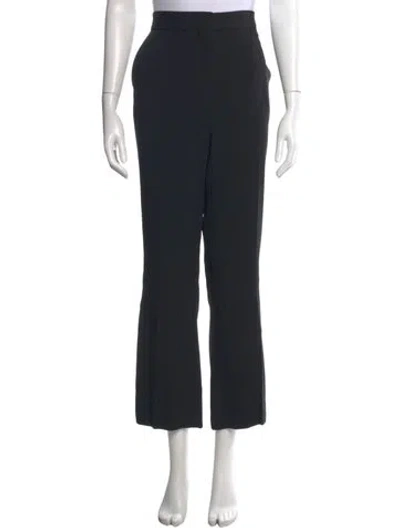 Pre-owned Msgm Flared Pants W/ Tags In Black