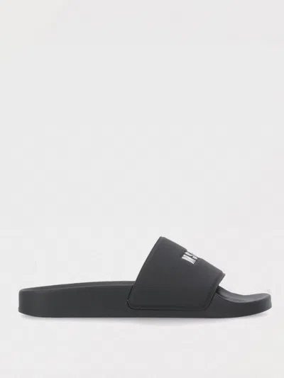MSGM FLAT SANDAL MSGM WOMAN COLOR BLACK,G88030002