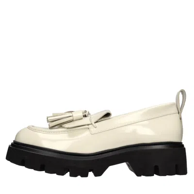 Msgm Flat Shoes In Neutral