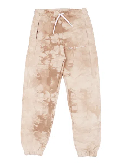 Msgm Kids'  Fleece Pants Boy In Nude