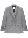 Msgm Stylish Outerwear Jacket For Women In Grey