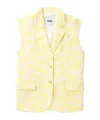 Msgm Floral Jacquard Vest