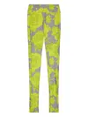 Msgm Floral-print Trousers In Multi
