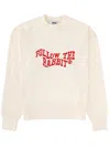 Msgm Follow The Rabbit Sweatshirt In Multi