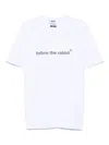 Msgm Follow The Rabbit T-shirt Clothing In White