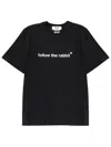 Msgm Follow The Rabbit T-shirt In Black