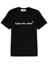 Msgm "follow The Rabbit" T-shirt In Multi