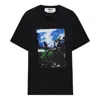 Msgm Graphic-print T-shirt In Black
