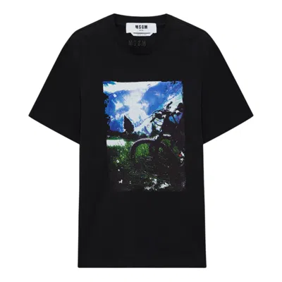 MSGM FOREST TRIAL T-SHIRT