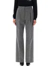 Msgm Tailored Trousers In Black
