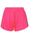 Msgm Cotton Shorts Elasticated Waistband