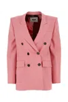 Msgm Notch Lapels Stretch Blazer