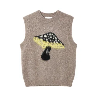Msgm Gilet In Gray